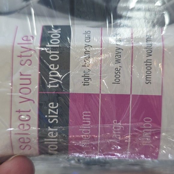 Conair Compact Multi-Size Hot Roller Set 3 Sizes-20 Hair Curlers W/holders - Picture 8 of 8